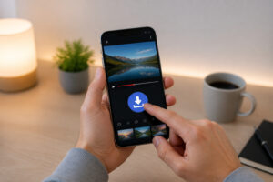 Telechargement video sur smartphone